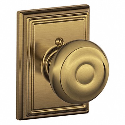 SCHLAGE F170GEO609ADD Knob Lockset Mechanical Dummy Grd. 2