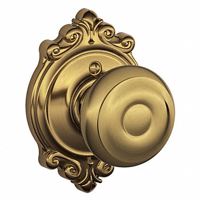 SCHLAGE F170GEO609BRK Knob Lockset Mechanical Dummy Grd. 2