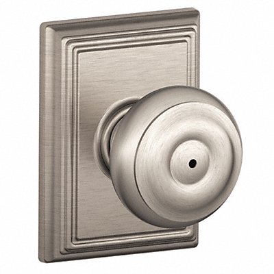 SCHLAGE F40GEO619ADD Knob Lockset Mechanical Privacy Grd. 2