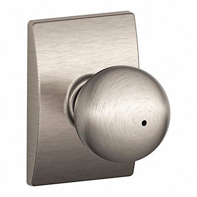 SCHLAGE F40ORB619CEN Knob Lockset Mechanical Privacy Grd. 2