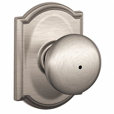 SCHLAGE F40PLY619CAM Knob Lockset Mechanical Privacy Grd. 2