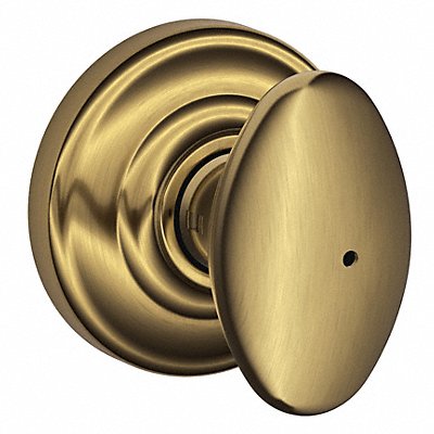 SCHLAGE F40SIE609AND Knob Lockset Mechanical Privacy Grd. 2