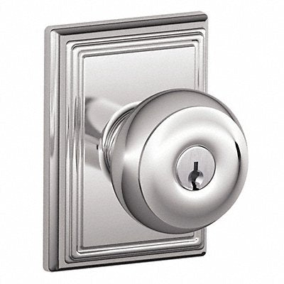 SCHLAGE F51AGEO625ADD Knob Lockset Mechanical Entrance Grd. 1