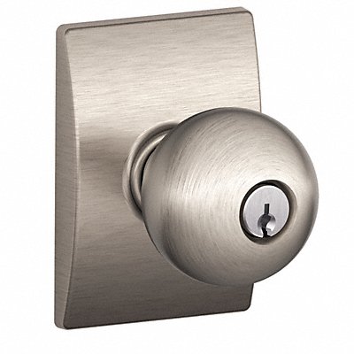 SCHLAGE F51AORB619CEN Knob Lockset Mechanical Entrance Grd. 1