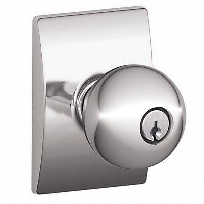 SCHLAGE F51AORB625CEN Knob Lockset Mechanical Entrance Grd. 1