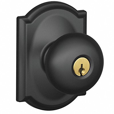 SCHLAGE F51APLY622CAM Knob Lockset Mechanical Entrance Grd. 1