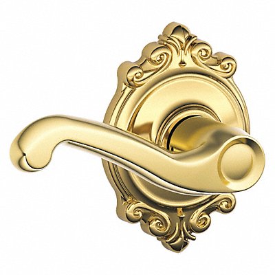 SCHLAGE F10FLA505BRK Lever Lockset Mechanical Passage Grd. 2