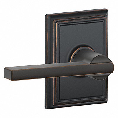 SCHLAGE F10LAT716ADD Lever Lockset Mechanical Passage Grd. 2