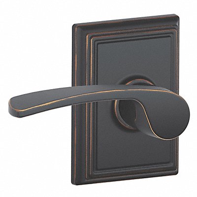 SCHLAGE F10MER716ADD Lever Lockset Mechanical Passage Grd. 2