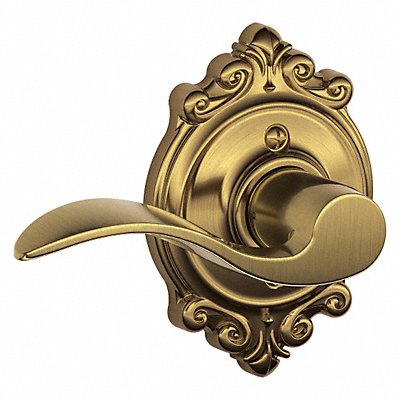 SCHLAGE F170ACC609BRKRH Lever Lockset Mechanical Dummy Grd. 2