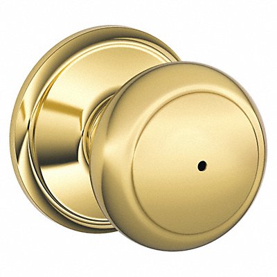 SCHLAGE F40AND605 Knob Lockset Mechanical Privacy Grd. 2