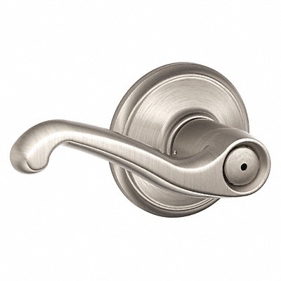 SCHLAGE F40FLA619 Lever Lockset Mechanical Privacy Grd. 2
