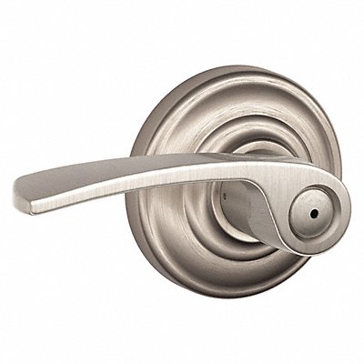 SCHLAGE F40MER619AND Lever Lockset Mechanical Privacy Grd. 2