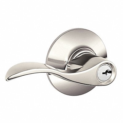 SCHLAGE F51AACC618 Lever Lockset Mechanical Entrance Grd. 2