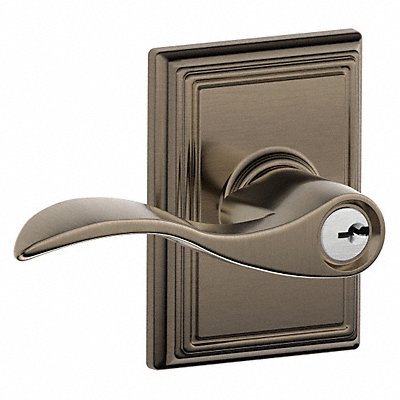 SCHLAGE F51AACC620ADD Lever Lockset Mechanical Entrance Grd. 2
