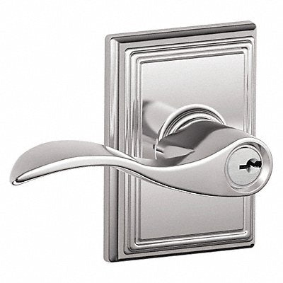 SCHLAGE F51AACC625ADD Lever Lockset Mechanical Entrance Grd. 2