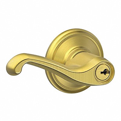 SCHLAGE F51AFLA608 Lever Lockset Mechanical Entrance Grd. 2