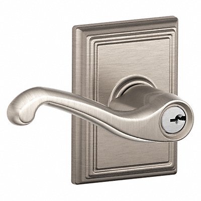 SCHLAGE F51AFLA619ADD Lever Lockset Mechanical Entrance Grd. 2