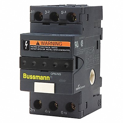 BUSSMANN OPMNGSC3 Fuse Block 0 to 30A Class CC 3 Pole