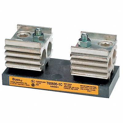 BUSSMANN T606001C Fuse Block 401 to 600A T 1 Pole
