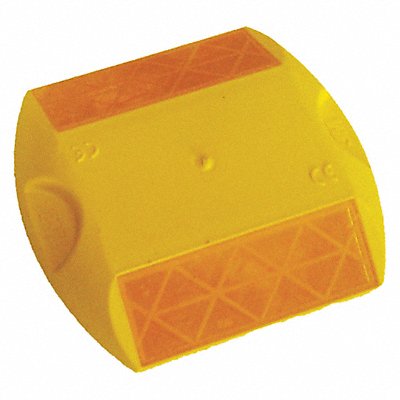 3M PSARPM2912Y Pavement Marker Yellow 3-3/4 W PK100
