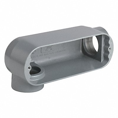 HUBBELL KILLARK OLR7M Conduit Outlet Body Iron Trd Sz 2 1/2in