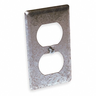 RACO 864 Electrical Box Cover Rectangle 7/32 L
