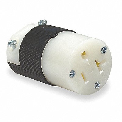HUBBELL HBL5369C Strt Bld Cnr Blk Wht 2P3W Elastomer 5-20R