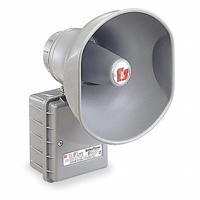 FEDERAL SIGNAL 300GC120 Signaling Device 120VAC 0.27 AC Grey
