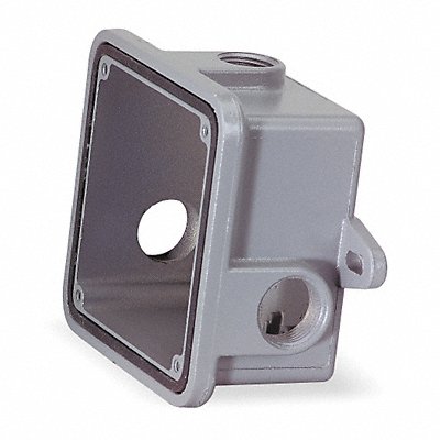 FEDERAL SIGNAL WB Gasketed Weatherproof Back Box Grey