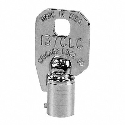 COMPX CHICAGO D137CLC Circular Key Blank