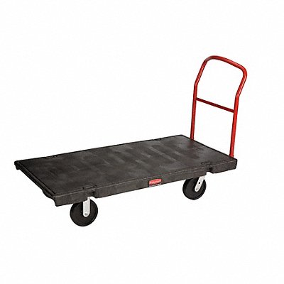 RUBBERMAID COMMERCIAL PRODUCTS FG447100BLA Standard Platform Truck 2500 lb.