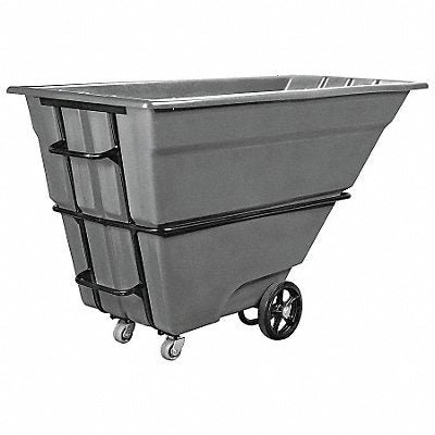 AKRO-MILS 77710GREY Tilt Truck Heavy-Duty 1-1/2 cu yd. Grey