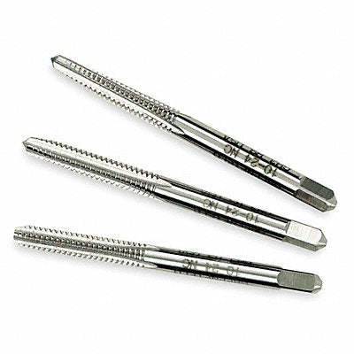 WIDIA GTD 14315 Hand Tap Set Left-Hand 3 PC HSS 1/2-20