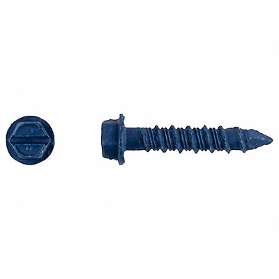 TAPCON 3153407 ConcScrw HexWashr S 1/4 D 1-1/4 L PK100