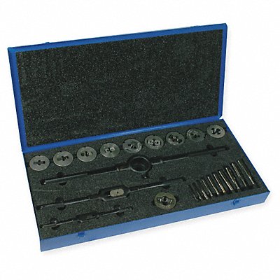CLEVELAND C00611 Tap/Die Set 23pc UNC