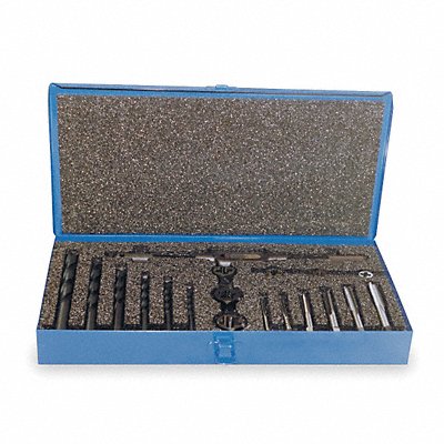 CLEVELAND C00451 Drill/Tap/Die Set 18pc HSS