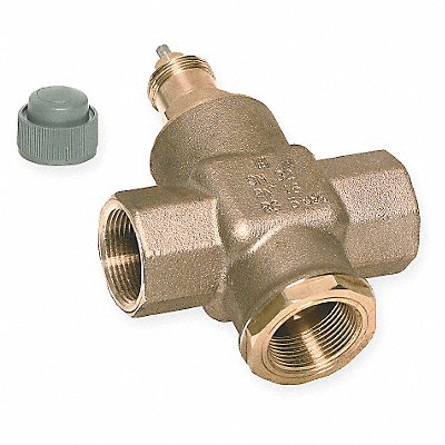 HONEYWELL V5863A2061 Hydronic Globe Valve Three-Way 3/4 in