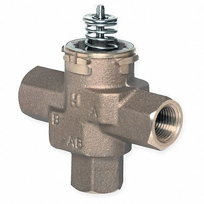 HONEYWELL VCZNB6100 Hydronic Globe Valve Three-Way 1/2 in