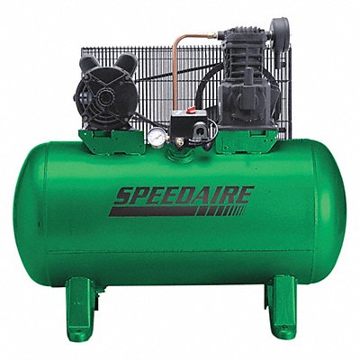 SPEEDAIRE 4B234 Electric Air Compressor 2 hp 1 Stage