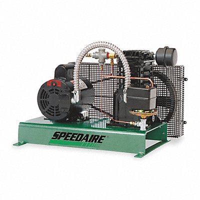 SPEEDAIRE 4B242 Electric Air Compressor 2 hp 1 Stage