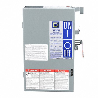 SQUARE D PQ3206G Busway Plug In Unit 60A 240VAC 3 Pole