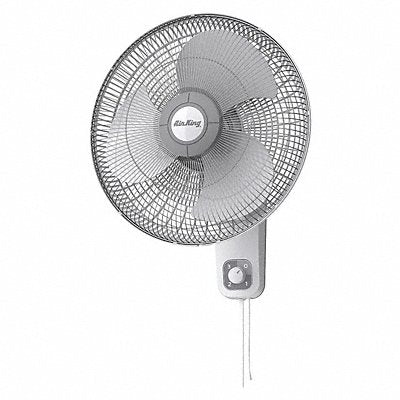 AIR KING 9016 Wall Mount Fan 3 Speeds 16 Blade Dia