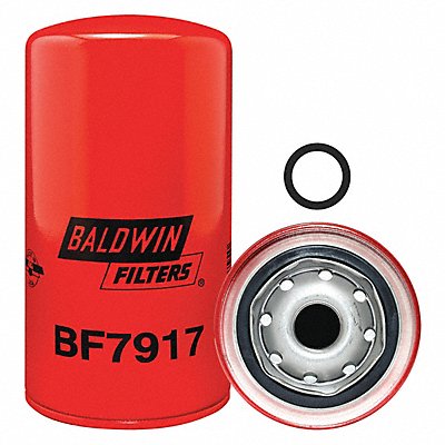 BALDWIN FILTERS BF7917 Fuel Filter 7-1/8 x 3-11/16 x 7-1/8 In