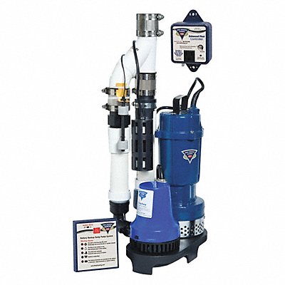 PHCC PRO SERIES PSC11 Sump/Battery Backup System 6.5Amp Backup