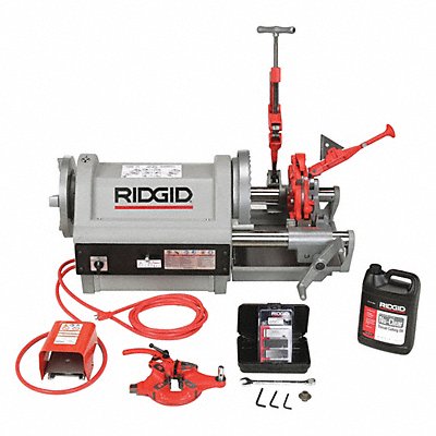 RIDGID 1224 Pipe Threading Machine 1 1/2 hp