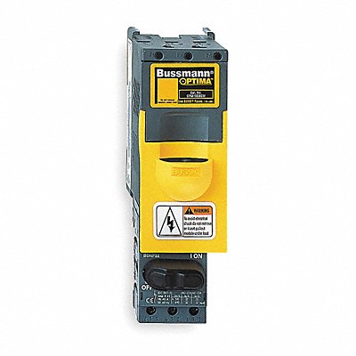 BUSSMANN OPM1038RSWC Fuse Block 0 to 30A Class CC 3 Pole