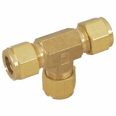 PARKER 12ET12B Union Tee Brass A-LOKxA-LOKxA-LOK 3/4In