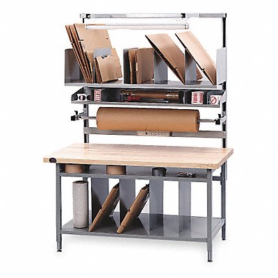 PRO-LINE CPB6030M Packing Table Solid Maple 750 lb