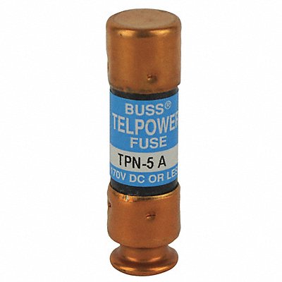 BUSSMANN TPN5 Telecom Protection Fuse 5A TPN Series